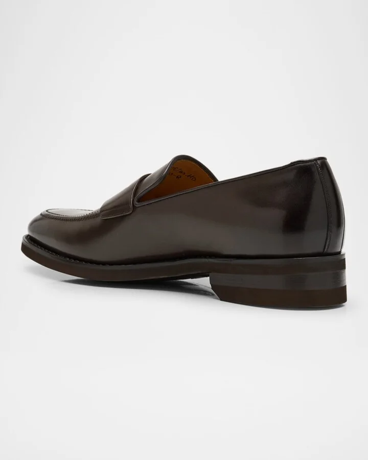 Men's Samius Leather Penny Loafers - Image 2