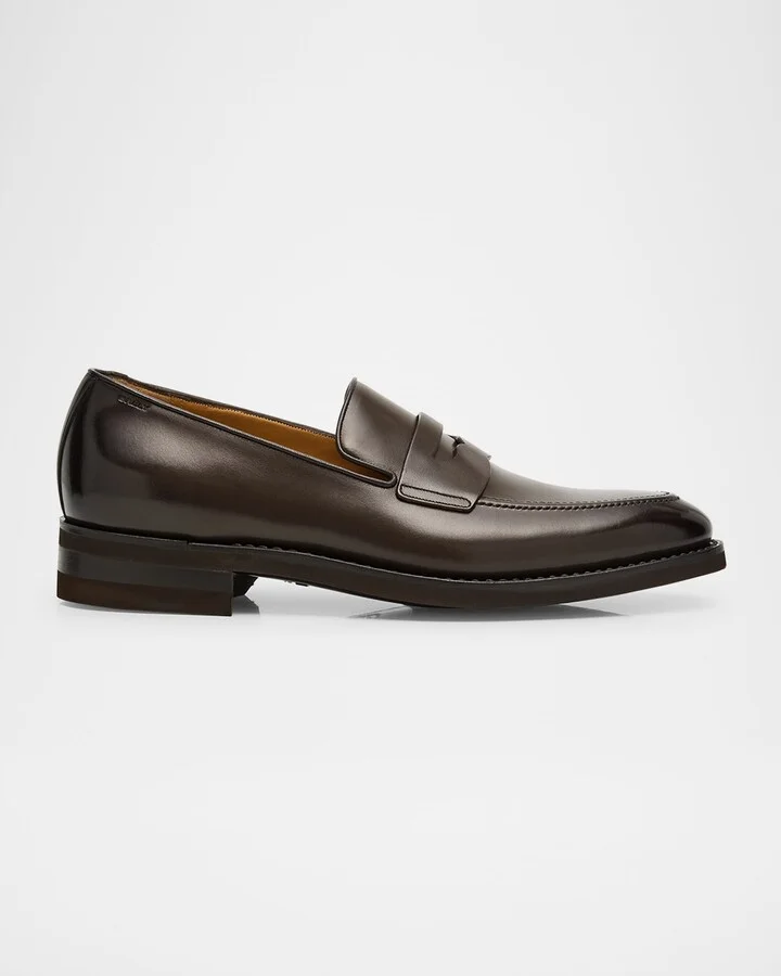 Men's Samius Leather Penny Loafers