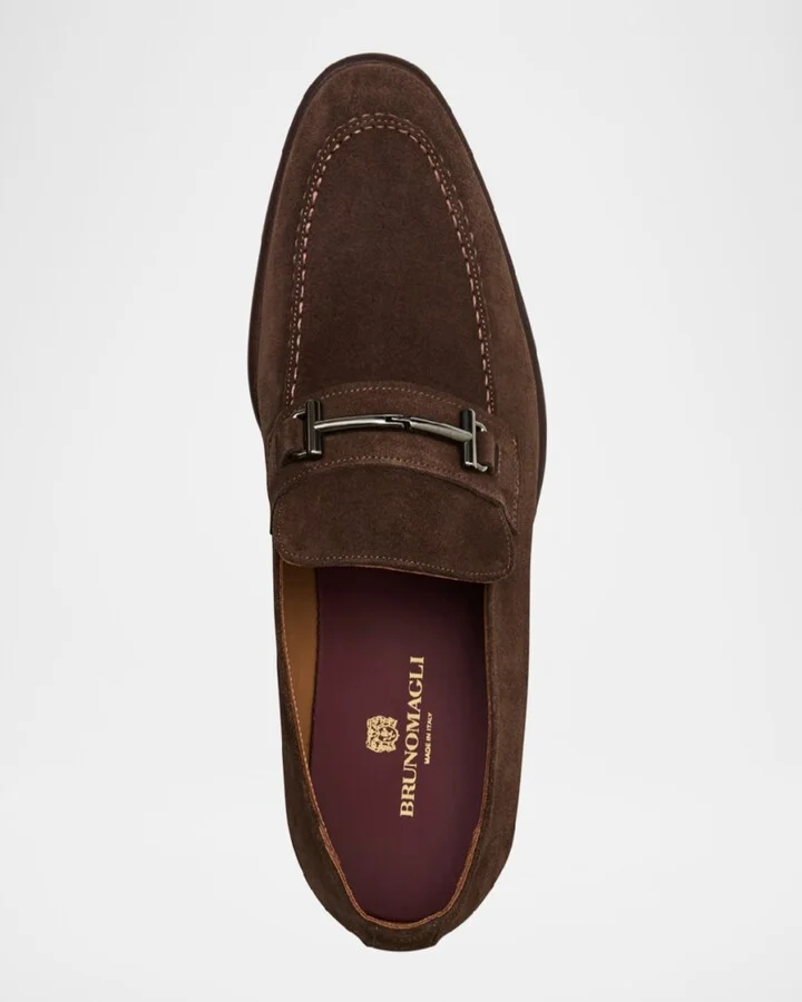 Men's Sante Leather Bit Loafers - Image 3
