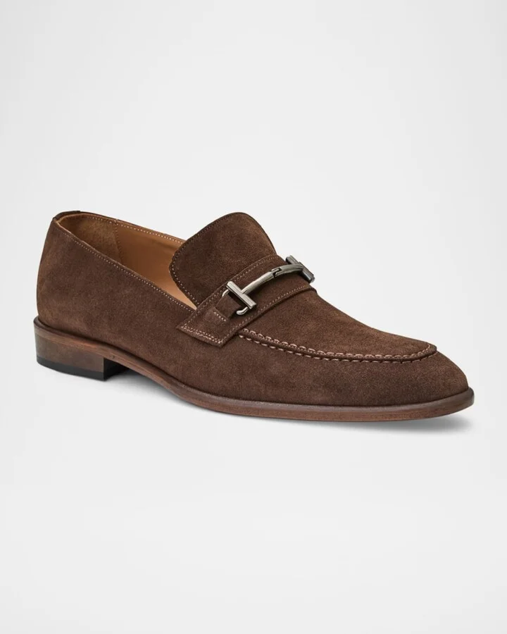 Men's Sante Leather Bit Loafers - Image 10