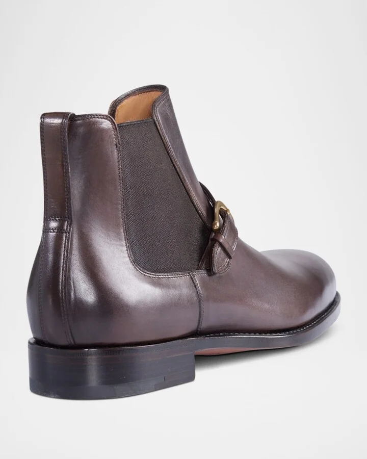 Men's Sawyer Leather Chelsea Boots - Image 2
