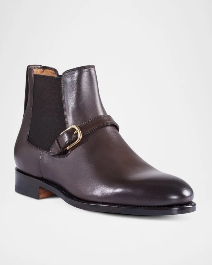 Men's Sawyer Leather Chelsea Boots - Image 4
