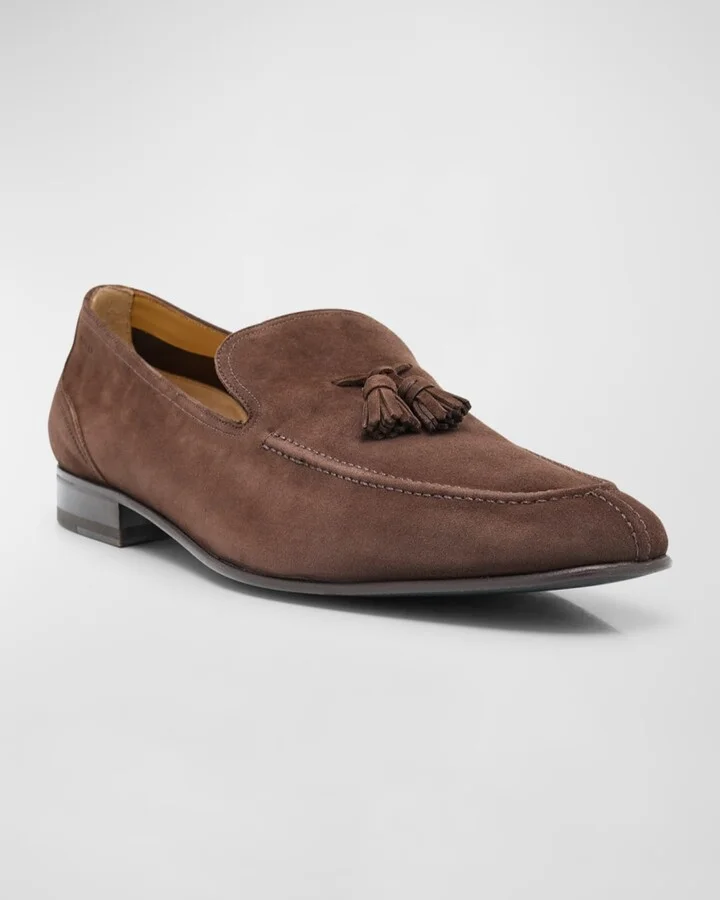 Men's Sayer-U Leather Tassel Loafers - Image 2