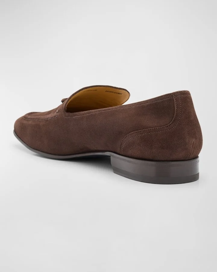 Men's Sayer-U Leather Tassel Loafers - Image 3