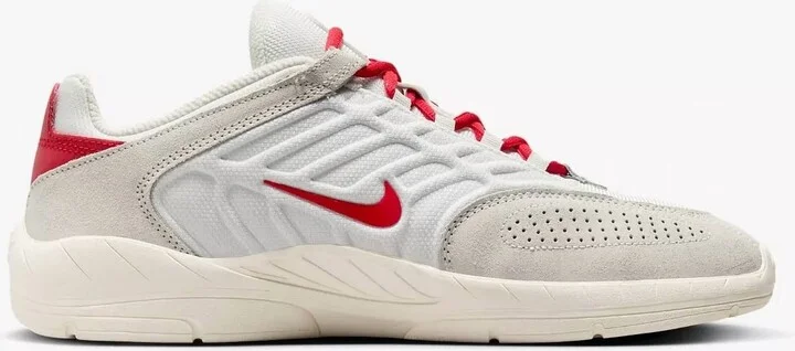 Men's Sb Vertebrae Shoes In Summit White/university Red