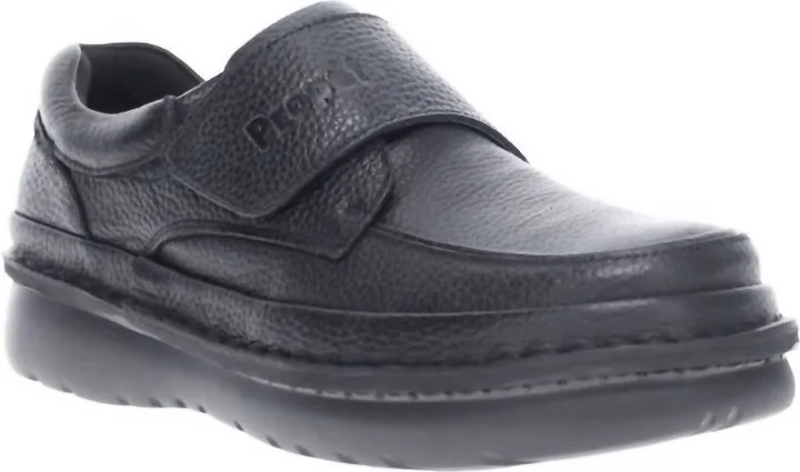 Men's Scandia Strap Loafer In Black