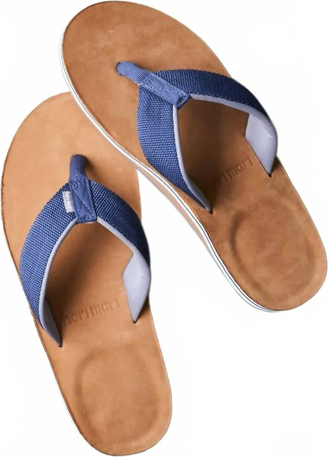 Men's Scout Flip Flops In Indigo/grey