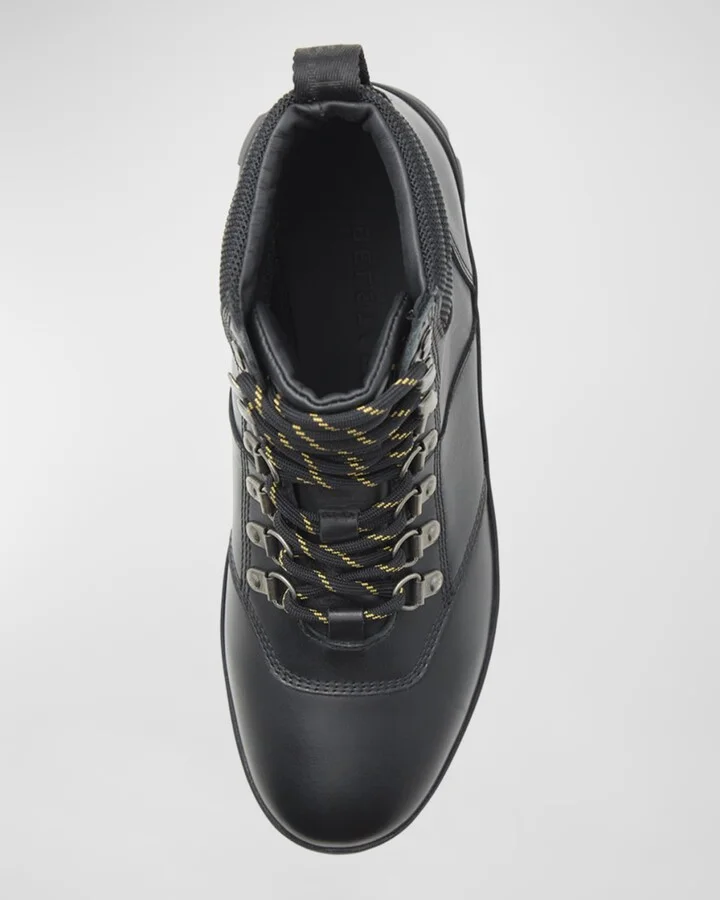 Men's Scramble Leather Lace-Up Hiker Boots - Image 3