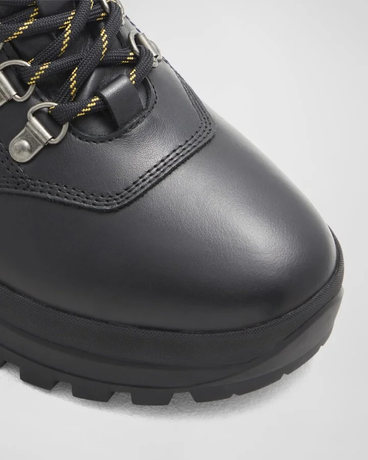 Men's Scramble Leather Lace-Up Hiker Boots - Image 5