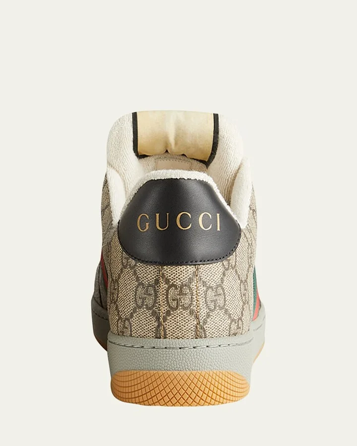 Men's Screener GG Canvas Low-Top Sneakers - Image 2