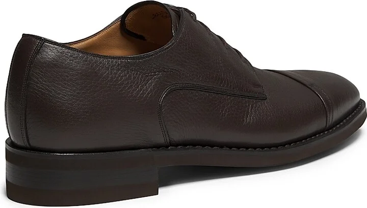 Men's Scrivas Leather Derbys - Ebano - Size 12 - Image 3