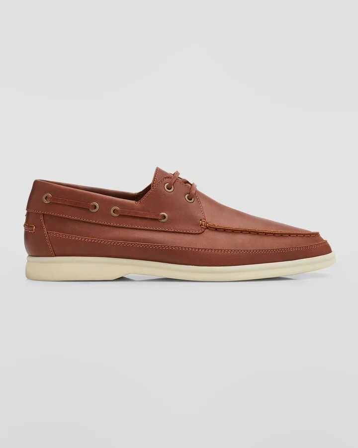 Men's Sea-Sail Walk Leather Boat Shoes
