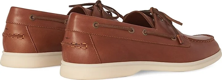 Men's Sea-Sail Walk Leather Boat Shoes - Liqueur - Size 9 - Image 3