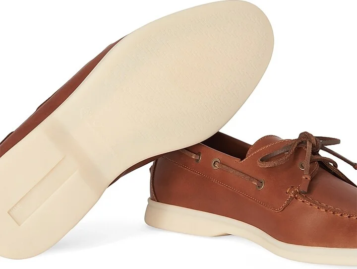 Men's Sea-Sail Walk Leather Boat Shoes - Liqueur - Size 9 - Image 5