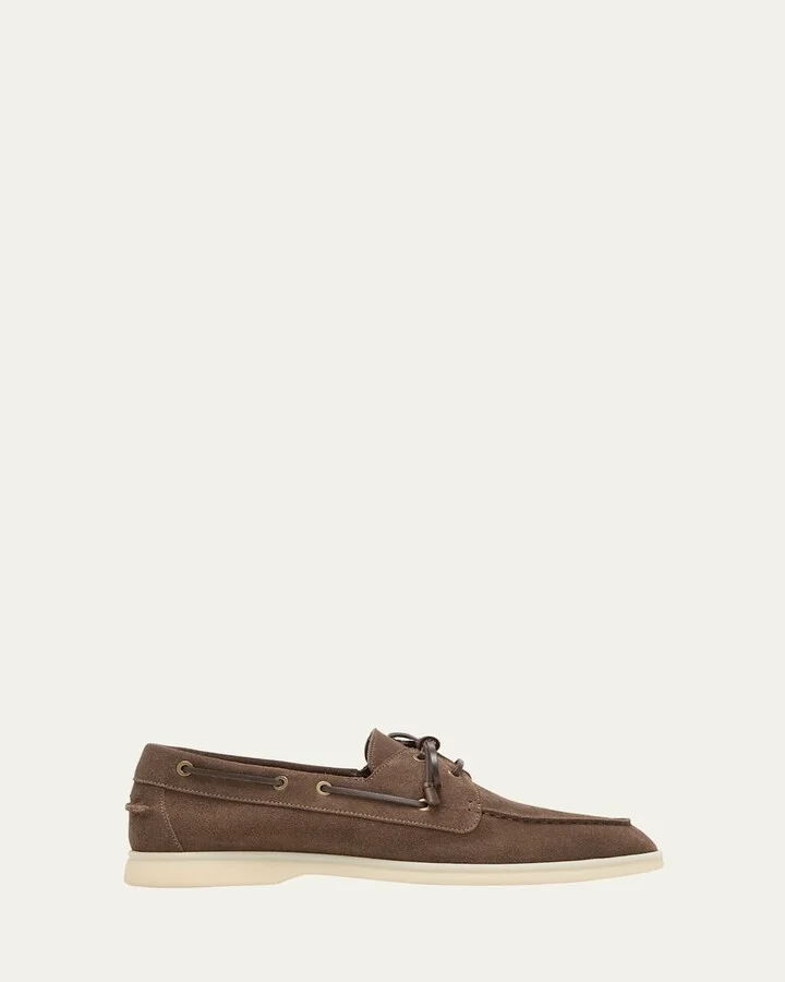 Men's Sea-Sail Walk Suede Boat Shoes