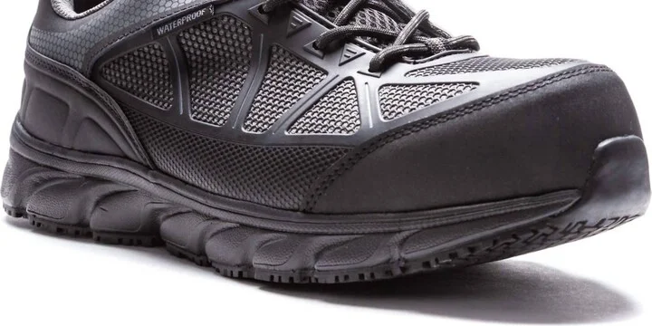 Men's Seeley Composite Toe Work Shoe In Dark Grey/black