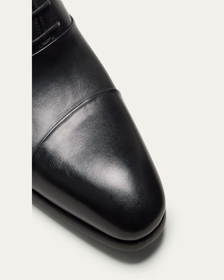 Men's Segovia Cap-Toe Leather Oxfords - Image 5