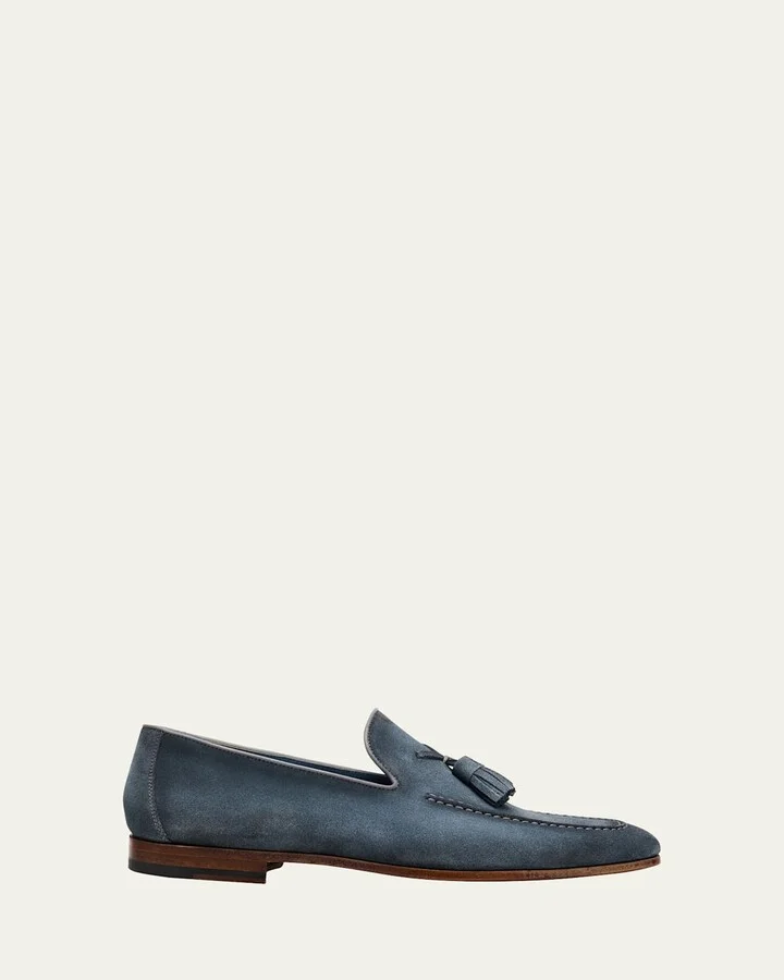 Men's Seneca II Suede Tassel Loafers