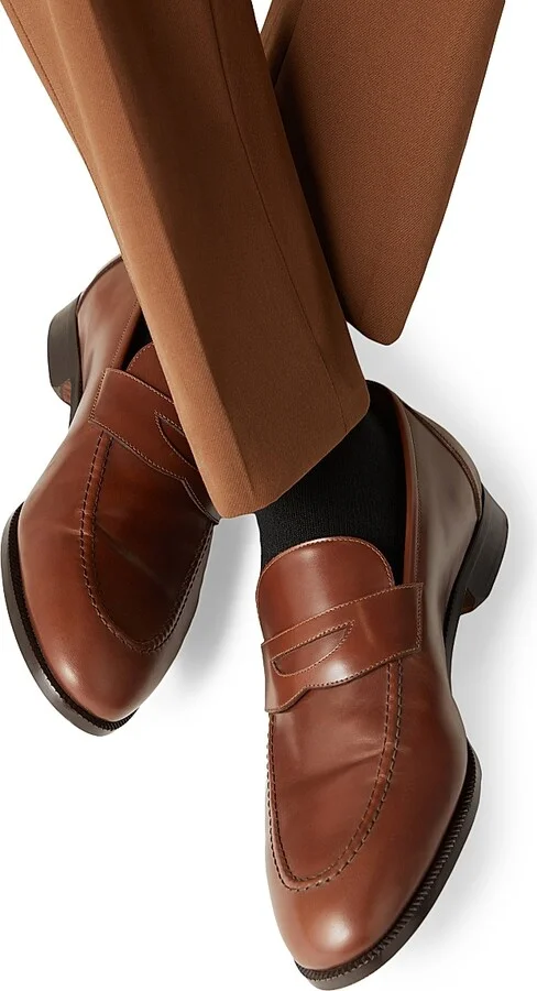 Men's Sergio Heritage Leather Loafers - Cuoio Inglese - Size 9 - Image 7