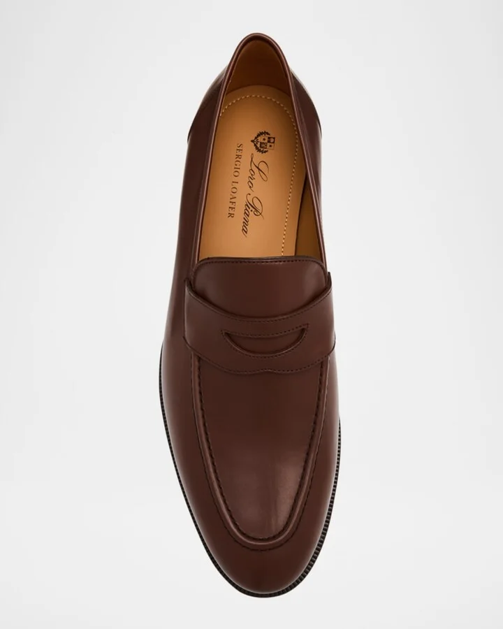 Men's Sergio Walk Heritage Leather Penny Loafers - Image 2