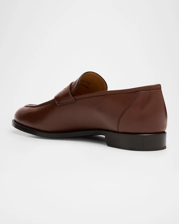 Men's Sergio Walk Heritage Leather Penny Loafers - Image 11