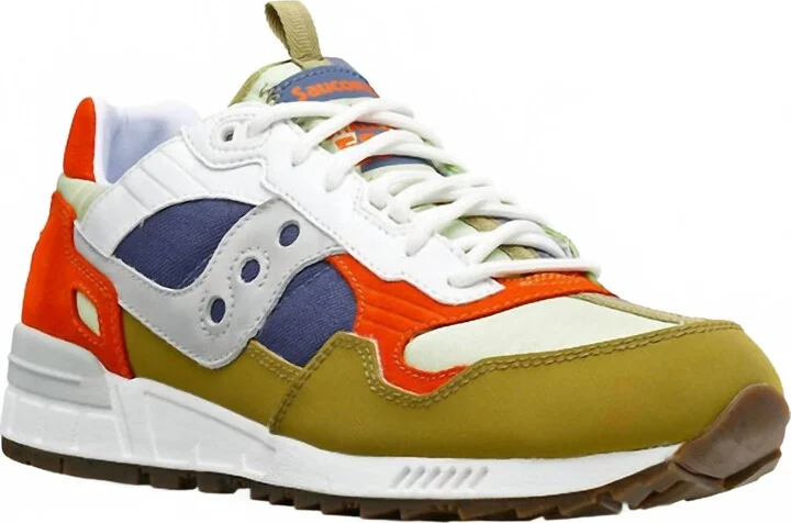 Men's Shadow 5000 Outdoor Low Top Sneakers In Green Multi