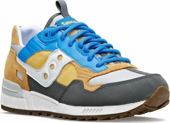 Men's Shadow 5000 Outdoor Low Top Sneakers In Navy/camel