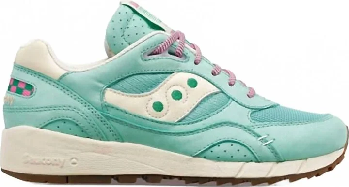 Men's Shadow 6000 Earth Citizen Low Top Sneakers In Aqua/white