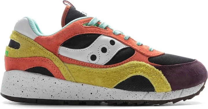 Men's Shadow 6000 Trailian Low Top Sneakers In Coral/mustard