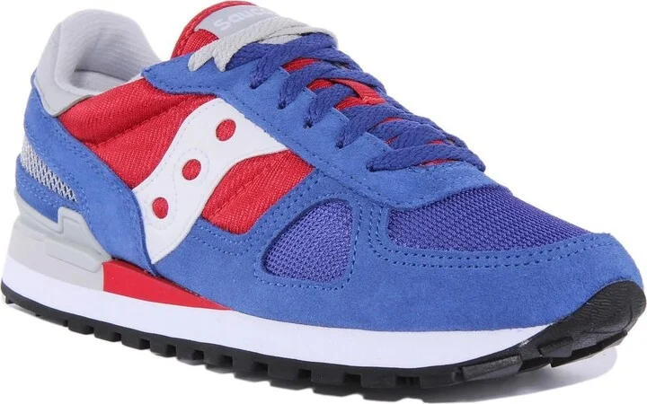 Men's Shadow Original Low Top Sneakers In Blue/red