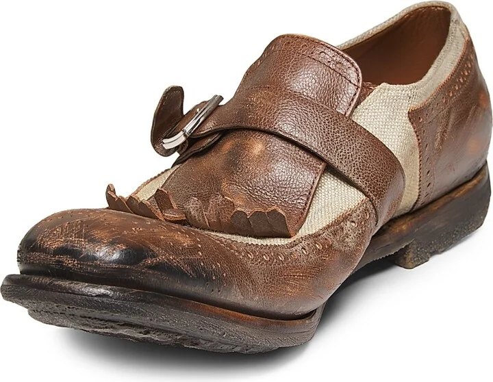 Men's Shanghai Leather Loafers - Brown - Size 8 - Image 7
