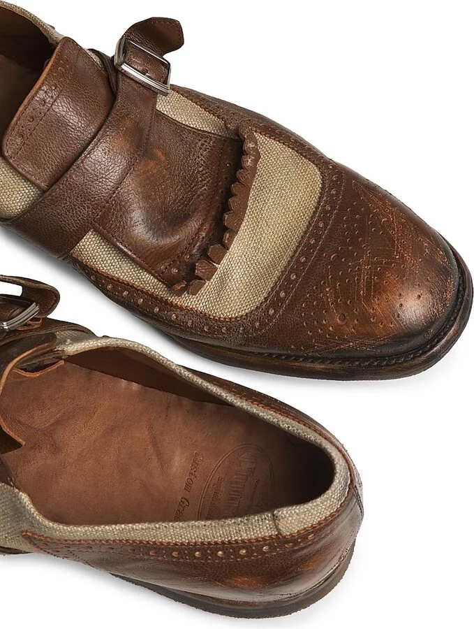 Men's Shanghai Leather Loafers - Brown - Size 8 - Image 11