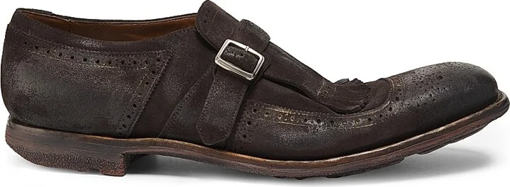 Men's Shanghai Leather Loafers - Brown - Size 8