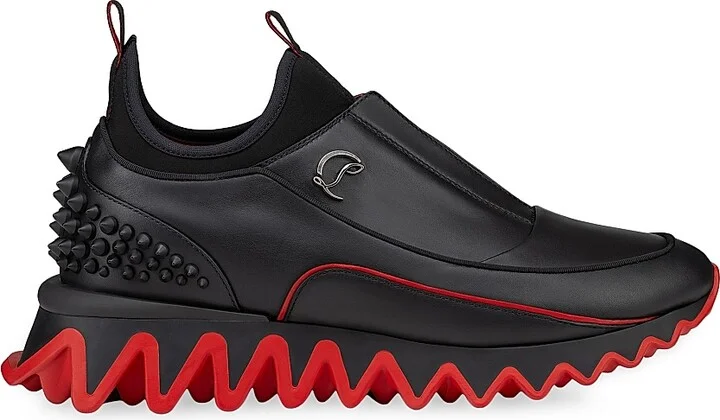 Men's Sharkyloub SP Spikes Sneakers - Black - Size 8