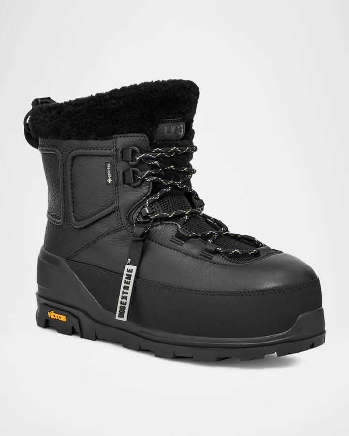 Men's Shasta Waterproof Leather Mid Snow Boots - Image 2