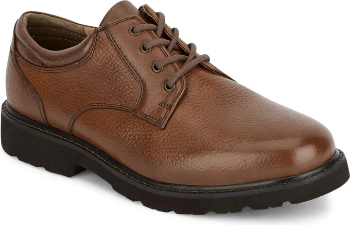 Mens Shelter Synthetic Leather Rugged Casual Oxford Shoe - Wide Widths Available