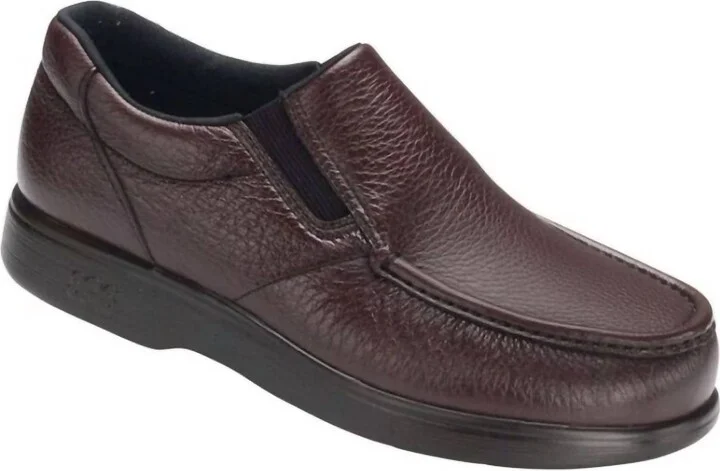 Men's Side Gore Slip On Loafer In Cordovan