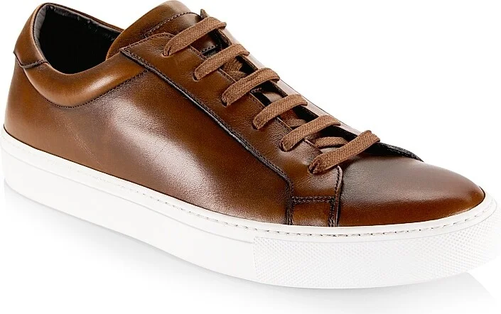 Men's Sierra Leather Sneaker - Nero - Size 7.5 - Image 2