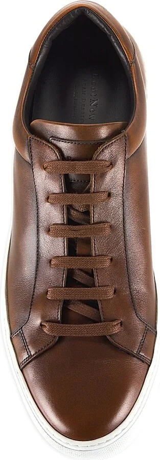 Men's Sierra Leather Sneaker - Nero - Size 7.5 - Image 5