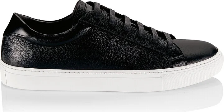 Men's Sierra Leather Sneaker - Nero - Size 7.5