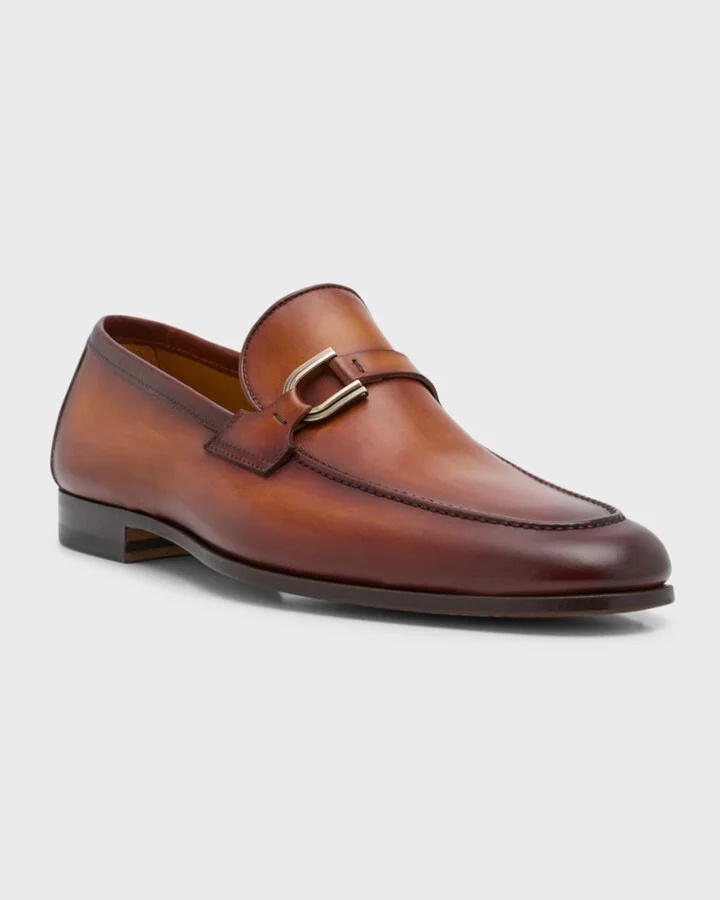 Men's Silvano Apron Toe Bit Loafers - Image 3