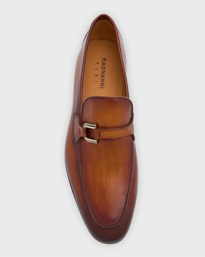 Men's Silvano Apron Toe Bit Loafers - Image 4