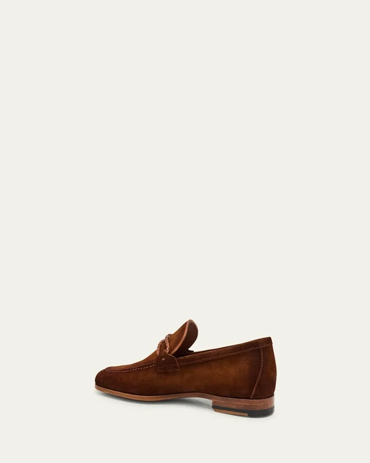 Men's Silvano Suede Bit Loafers - Image 2