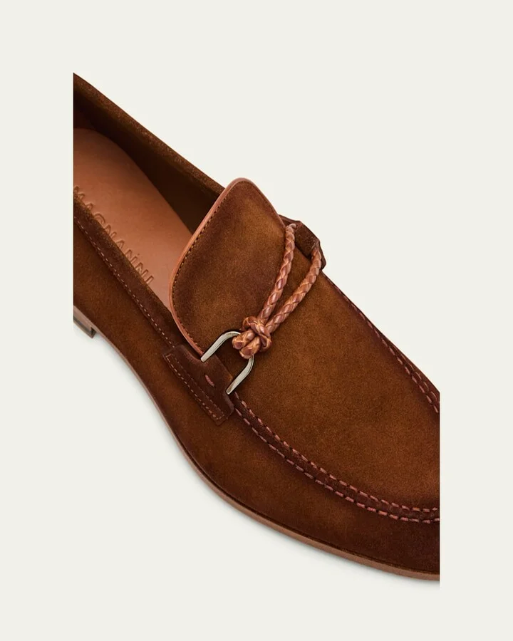 Men's Silvano Suede Bit Loafers - Image 3