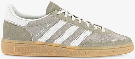 Mens Silver Pebble Handball Spezial Suede Low-Top Trainers Eur 42.5 / 8.5 Uk Men