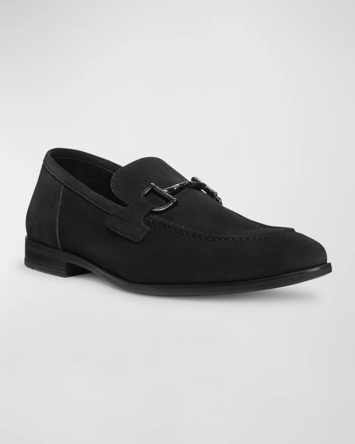 Men's Simon Suede Bit Loafers - Image 2