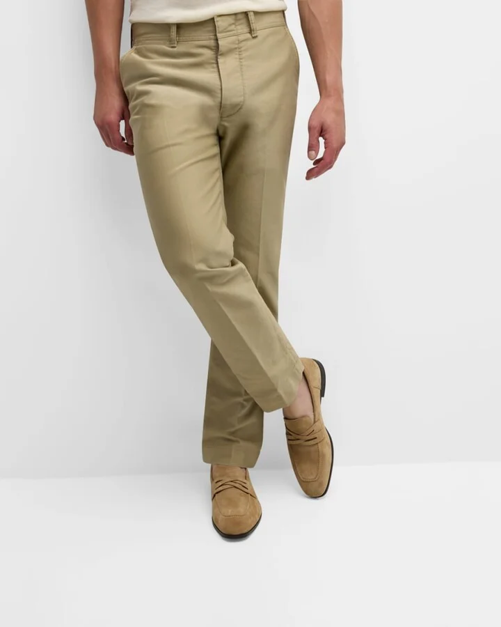 Men's Simon Suede Crisscross Penny Loafers - Image 9