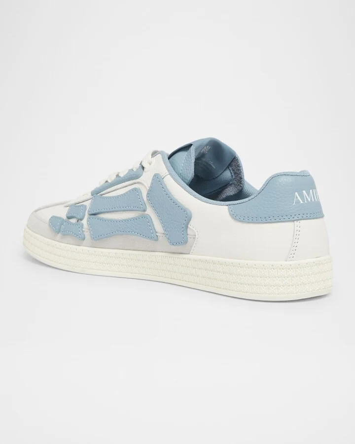 Men's Skel Collegiate-Inspired Suede Sneakers - Image 10