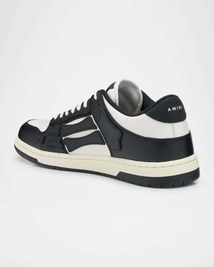 Men's Skel Leather Low-Top Sneakers - Image 4