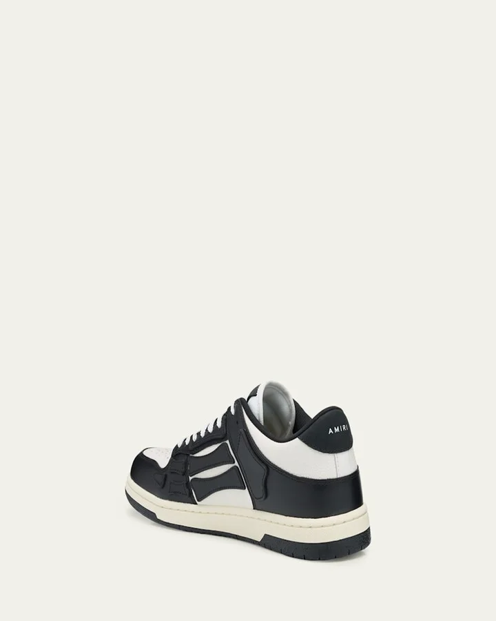Men's Skel Leather Low-Top Sneakers - Image 3